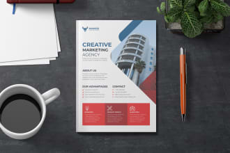 create a stunning real estate flyer, brochure, or banner