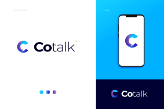 design a creative and modern tech, software, platform, saas logo