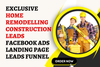 generate home remodeling leads, hvac,handyman website, leads generation