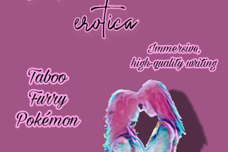 write short form custom erotica, smut, and romance stories
