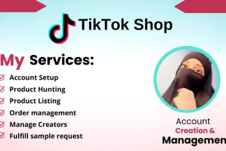 setup and manage tiktok shop