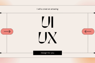 design mobile app UI UX and figma prototype
