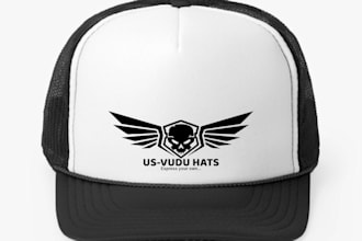 make professional online hat store logo for your brand
