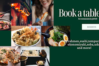 make reservations for your trip in japan