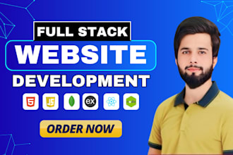build custom website, website design as mern full stack developer