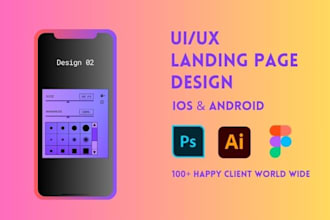design a creative UI and UX for your website or mobile app