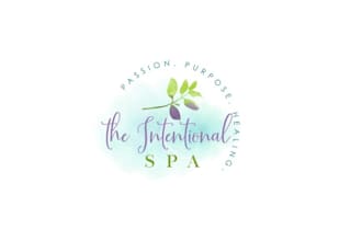 intentional spa logo design
