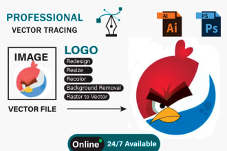 fix, modify, revamp, edit or redesign yours existing logo