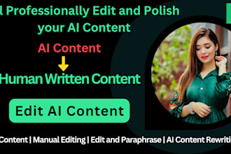 do ai content editing rewriting and correct chatgpt content