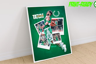 make outstanding sports posters, flyers and wallpapers