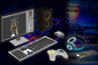 design and program computer games in unity
