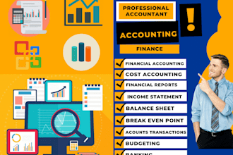 do all accounting and finance tasks quickly and efficiently with low budget