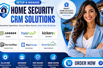 home security crm jobber fieldpulse kickersv servicetitan bigchange smartservice