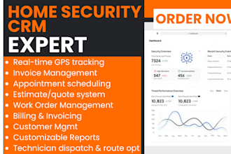 home security crm jobber fieldpulse kickersv servicetitan bigchange smartservice