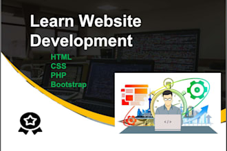 teach HTML,CSS,bootstrap,PHP,online coding lessons