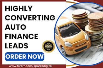 generate auto finance leads used car car dealership insurance car repair website