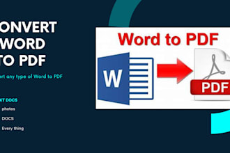 convert word to pdf