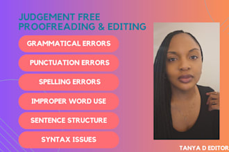 check your grammar, spelling and proofread your writing