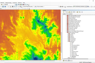 make any gis maps using arcmap, arcpro or qgis