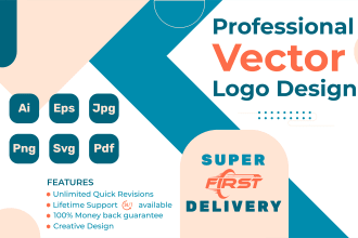 convert your logo to vector eps, ai, pdf, jpg, and png files