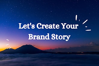 write your brand stories and sales copy for you