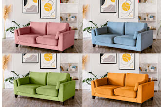 photoshop color change furniture product photo edit