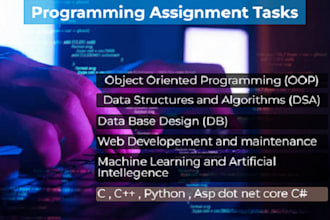 do c cpp python asp dot net core c sharp database assignment projects