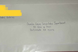 handwrite 1000 sweeps mail in request cards and envelopes or amoe