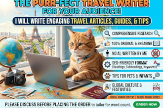 create 800 words travel itinerary, blog post or travel tips