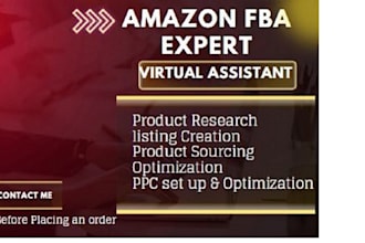 be your amazon fba expert and as a  virtual assistant