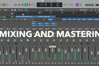 mix and master your song in 24 hour