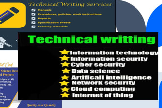 offer expert writing services in computer science and IT
