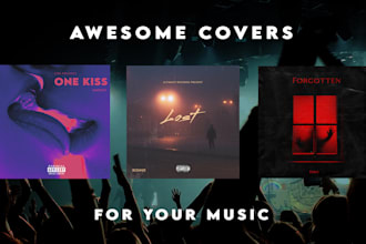 design a unique pop album cover design