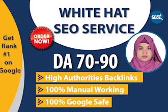 do white hat seo backlinks service for google top ranking