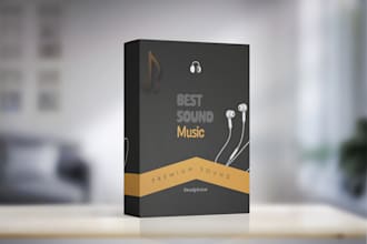 create label and box packaging