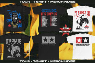 design streetwear clothing graphic t shirt world tour y2k