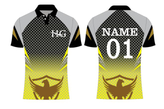 create sublimation shirts design, mockup and vector