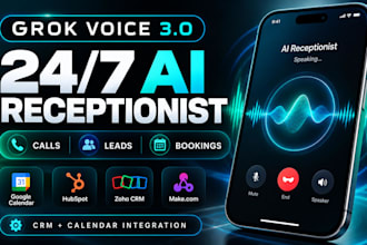 build a grok voice ai receptionist for calls and bookings