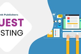 write and publish guest posts with dofollow backlink on high da sites