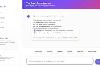 create a powerful ai travel assistant for your business