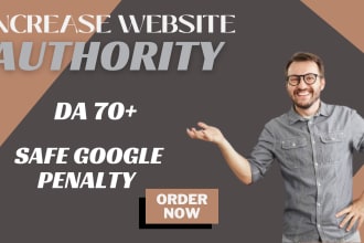 increase moz da domain authority 60 plus guaranteed