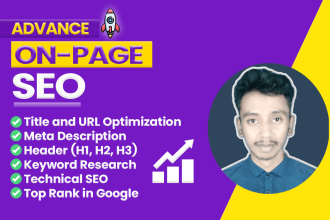 provide onpage and technical SEO services to boost organic traffic