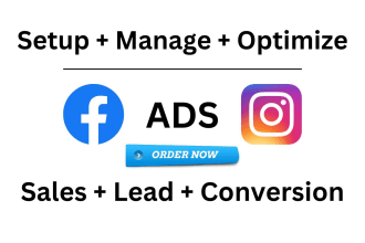 create facebook ads, pixel setup, lead generation and retargeting