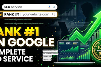 rank your website on the google first page with SEO