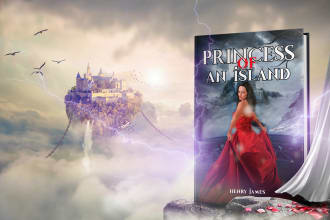 create custom book cover designs for kindle, amazon KDP, or print