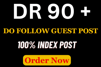 do  guest post, high da guest post with  dofollow backlinks