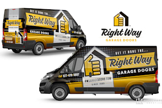 make professional van wrap and vehicle wrap design