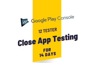 12 testers google play console for closed testing