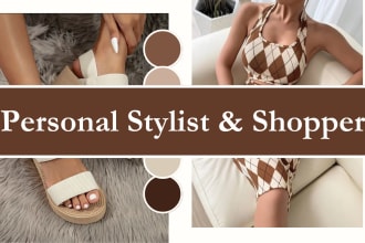 be your personal fashion stylist and personal shopper