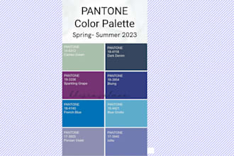 do research for upcoming trend and create a mood board